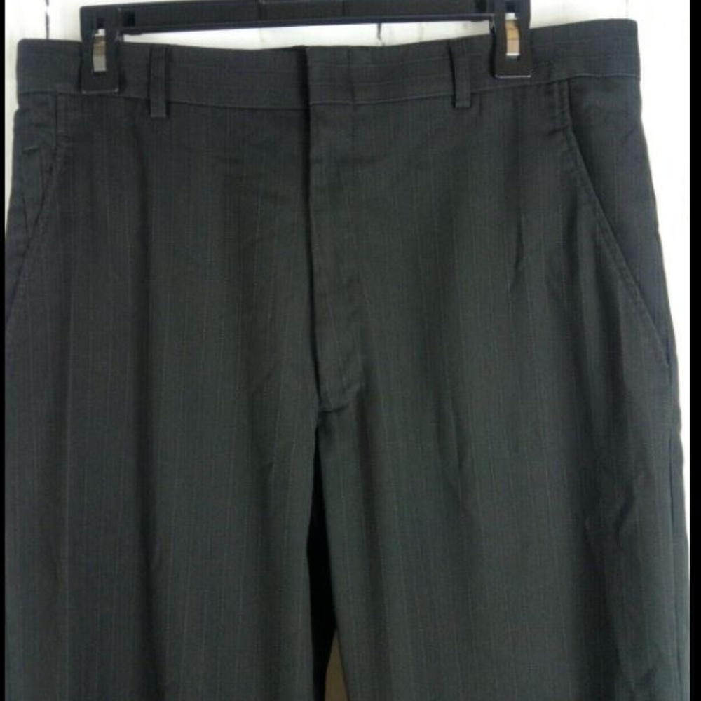 Kenneth Cole Reaction Black Dress Pants 33W